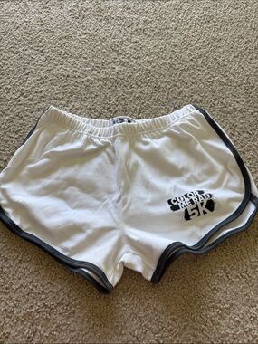 Color run runner shorts, bought never used. Looking to sell them